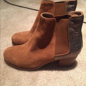 Anthropologie booties - great condition